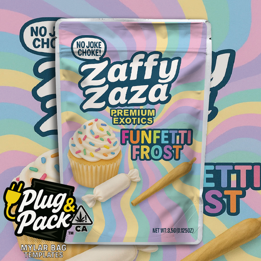 Zaffy Zaza Funfetti Frost (Digital Bag Template)