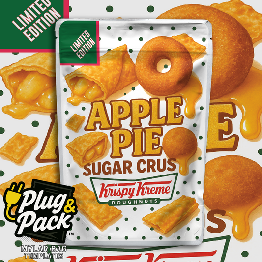 Apple Pie Donut (Digital Bag Template)