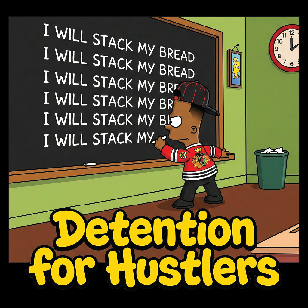 "Detention for Hustlers" Tee