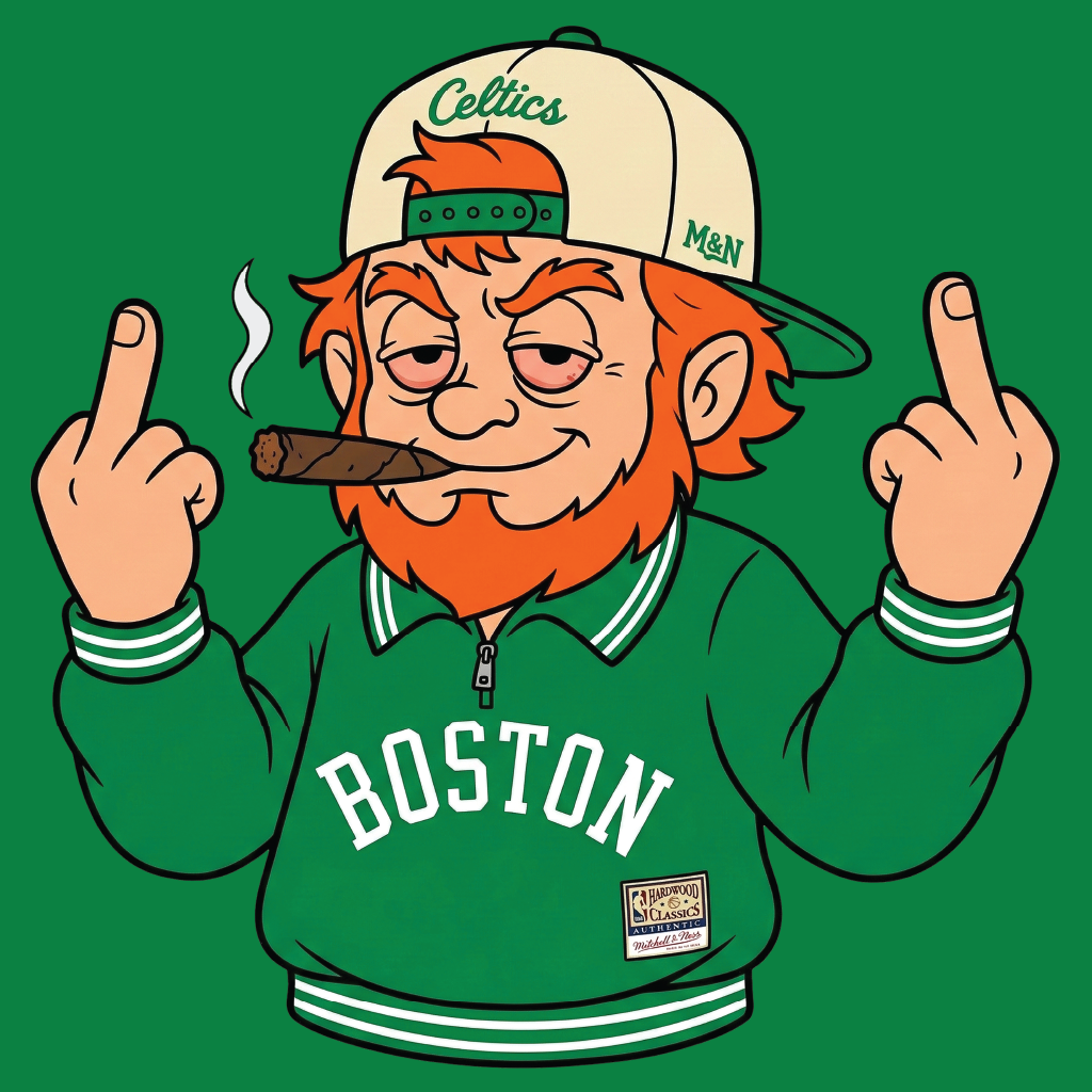 "Leprechaun" Boston FU Tee