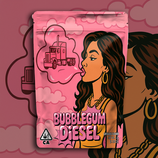 Bubblegum Diesel (Digital Bag Template)