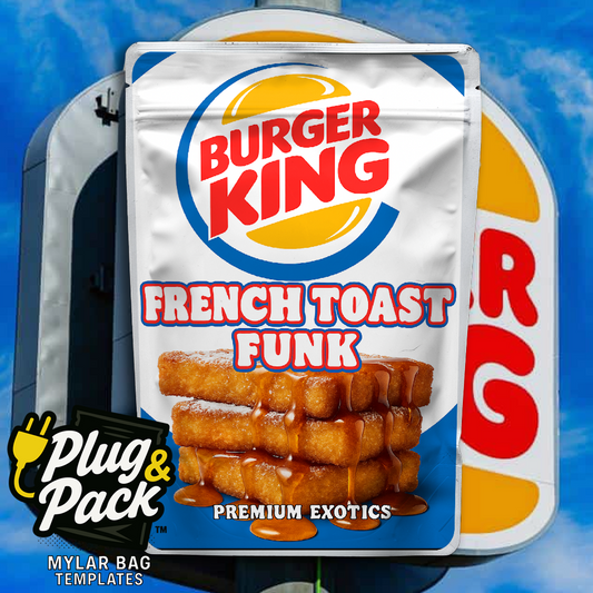 French Toast Funk BK(Digital Bag Template)
