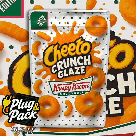 Cheetos Donut (Digital Bag Template)