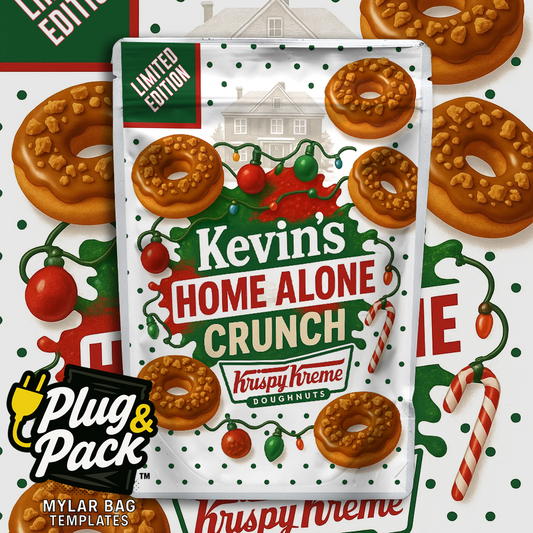 Home Alone Donut (Digital Bag Template)