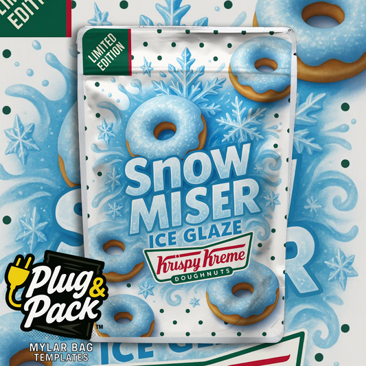 Snow Miser Donut (Digital Bag Template)
