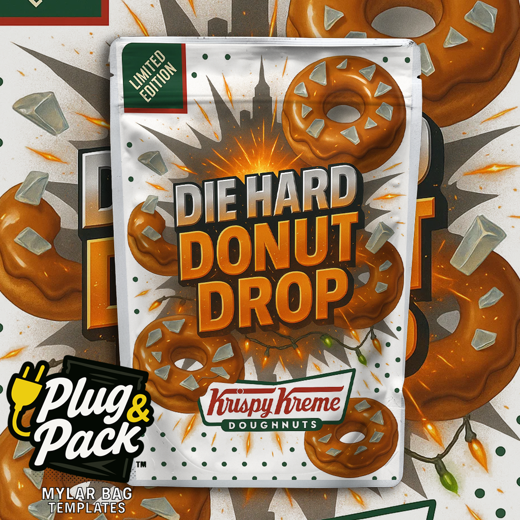 Die Hard Donut (Digital Bag Template)