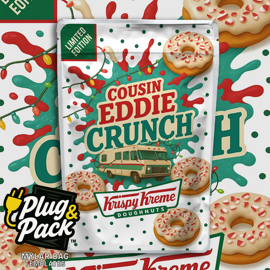 Cousin Eddie Crunch Donut (Digital Bag Template)