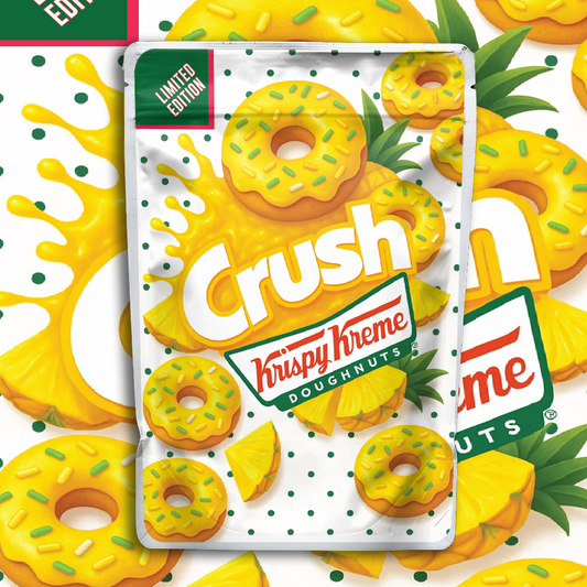 Pineapple Crush Donut (Digital Bag Template)