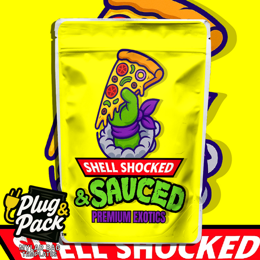 Shell Shocked Sauce Purple (Digital Bag Template)