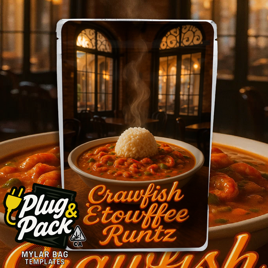 Crawfish Etouffee Runtz (Digital Bag Template)