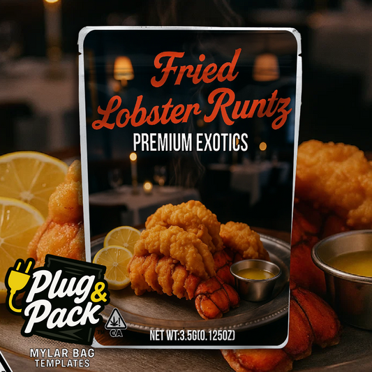 Fried Lobster Runtz (Digital Bag Template)