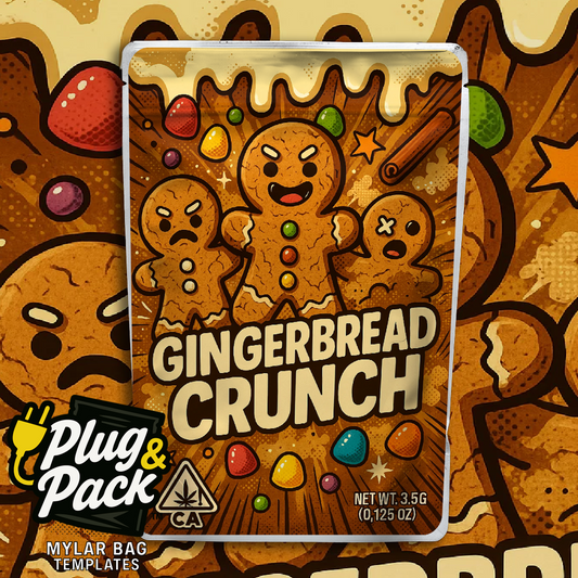 Gingerbread Crunch (Digital Bag Template)