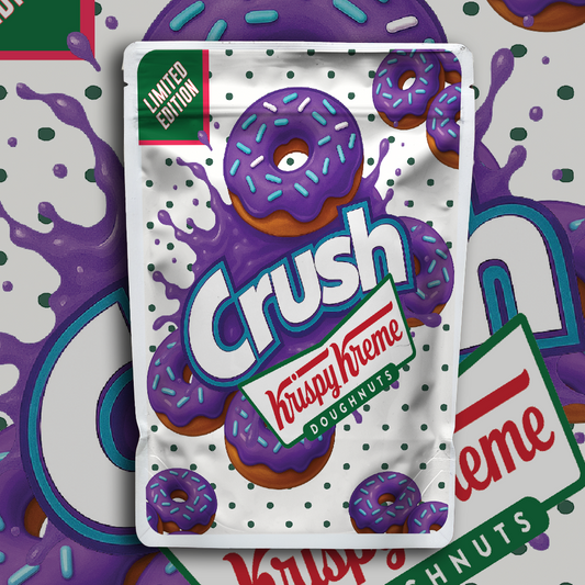 Grape Crush Donut (Digital Bag Template)
