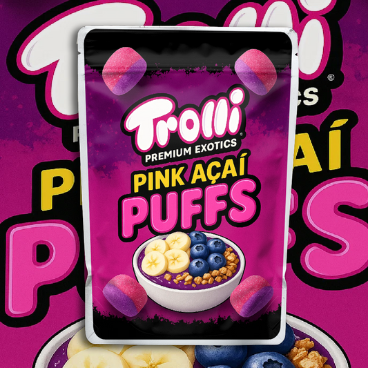 Pink Acai Puffs (Digital Bag Template)