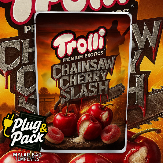 Chainsaw Cherry (Digital Bag Template)
