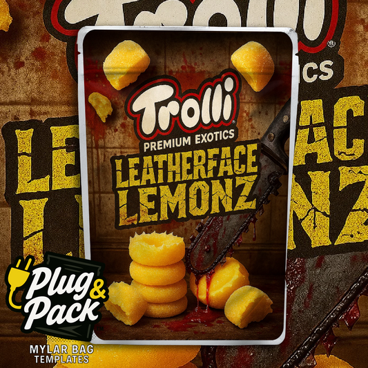 Leatherface Lemon (Digital Bag Template)