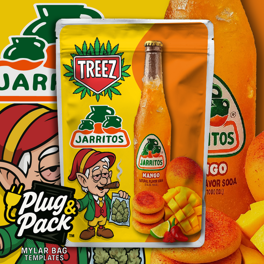 Treez Jarritos (Digital Bag Template)