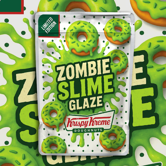 Zombie Slime Glaze Donut (Digital Bag Template)