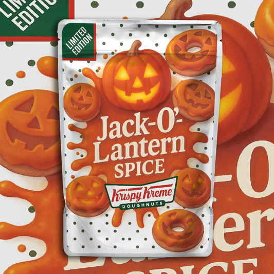 Jack O Lantern Donut (Digital Bag Template)