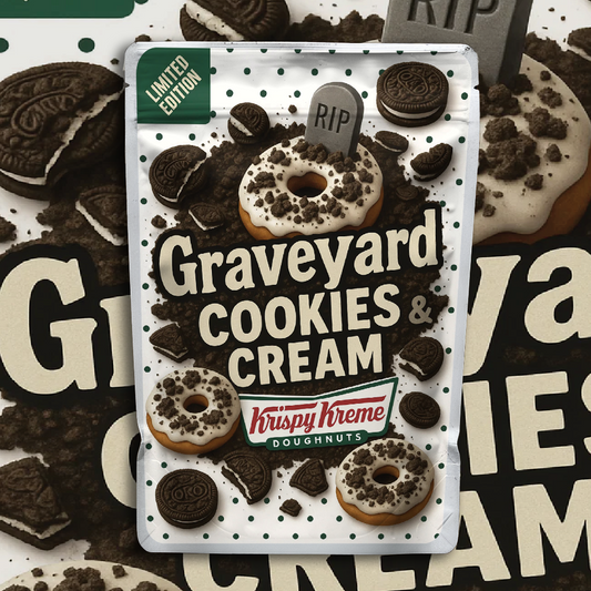 Graveyard Cookies and Cream (Digital Bag Template)
