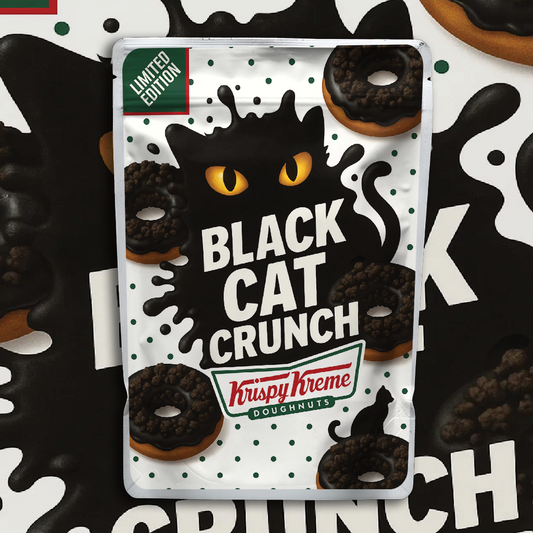 Black Cat Crunch (Digital Bag Template)