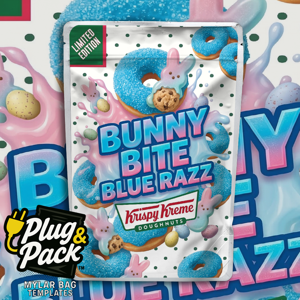 Bunny Bite Donut (Digital Bag Template)