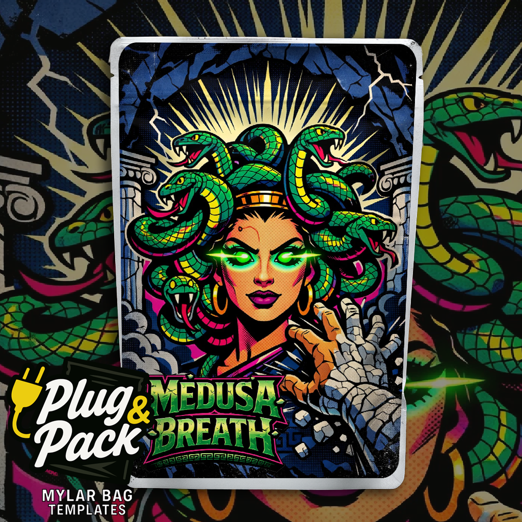 Medusa Breath(Digital Bag Template)