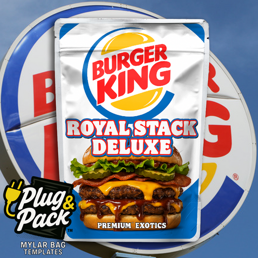 Royal Stack Deluxe BK(Digital Bag Template)