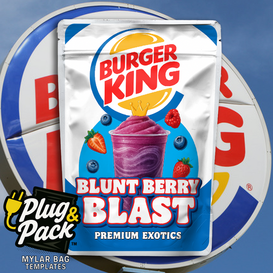Blunt Berry Blast BK(Digital Bag Template)