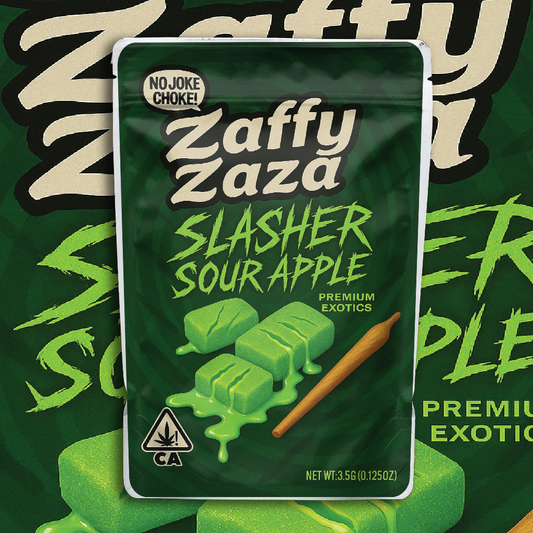 Zaffy Zaza Slasher Sour Apple (Digital Bag Template)