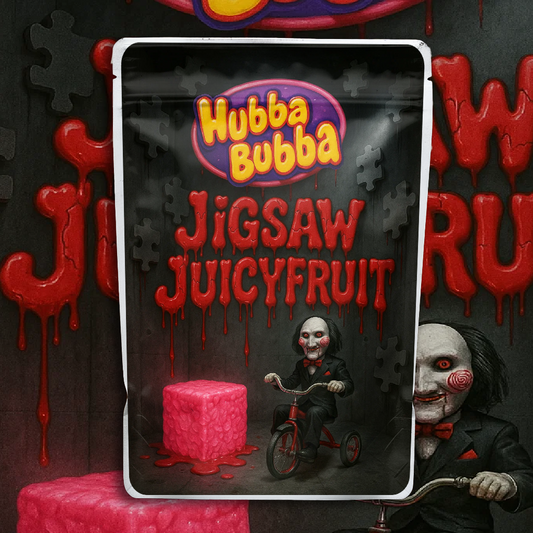 Jigsaw Juicy Fruit Hubba Bubba(Digital Bag Template)