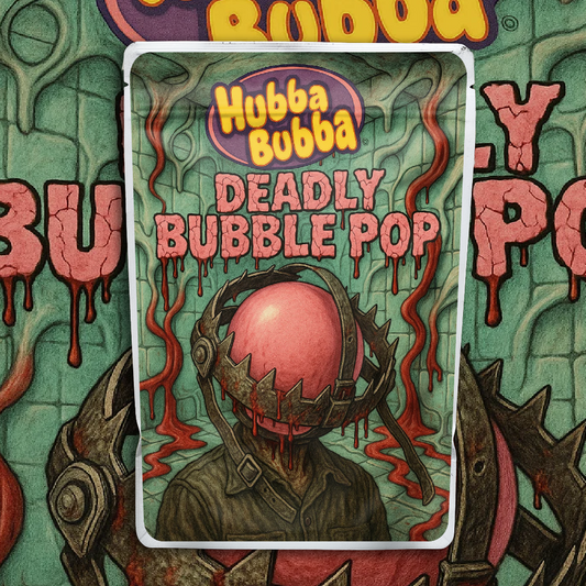 Deadly Bubble Pop Hubba Bubba(Digital Bag Template)