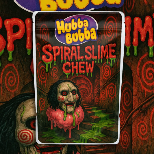Spiral Slime Chew Hubba Bubba(Digital Bag Template)