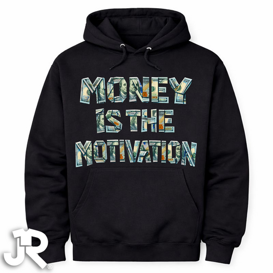 "Money is the Motivation" Crewneck Hoodie