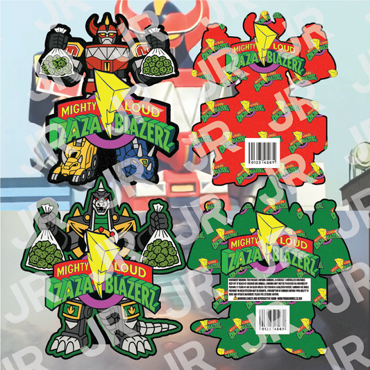 Mighty Loud Zaza Blazers(Digital Shape Bag Template)