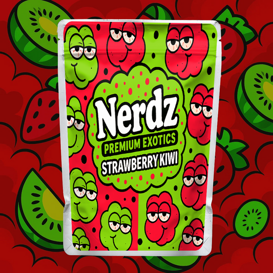 Nerdz Kiwi Strawberry (Digital Bag Template)