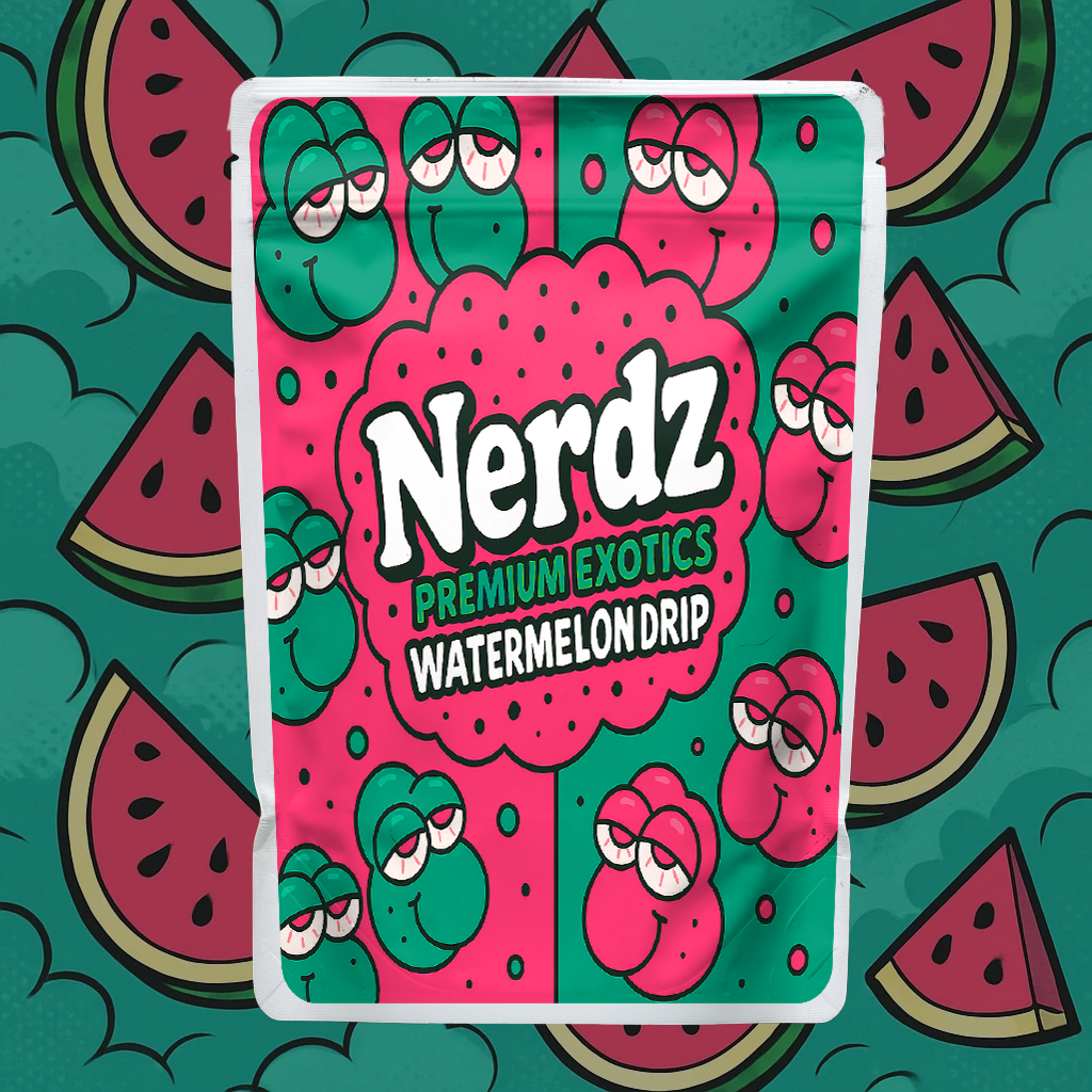 Nerdz Grape Watermelon Drip (Digital Bag Template)