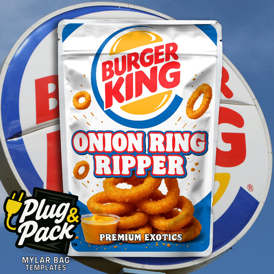 Onion Ring Ripper BK(Digital Bag Template)