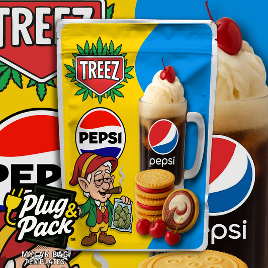Treez Pepsi (Digital Bag Template)