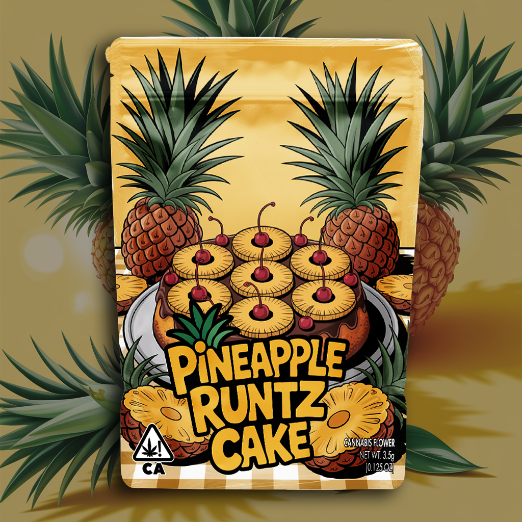 Pineapple Runtz Cake (Digital Bag Template)
