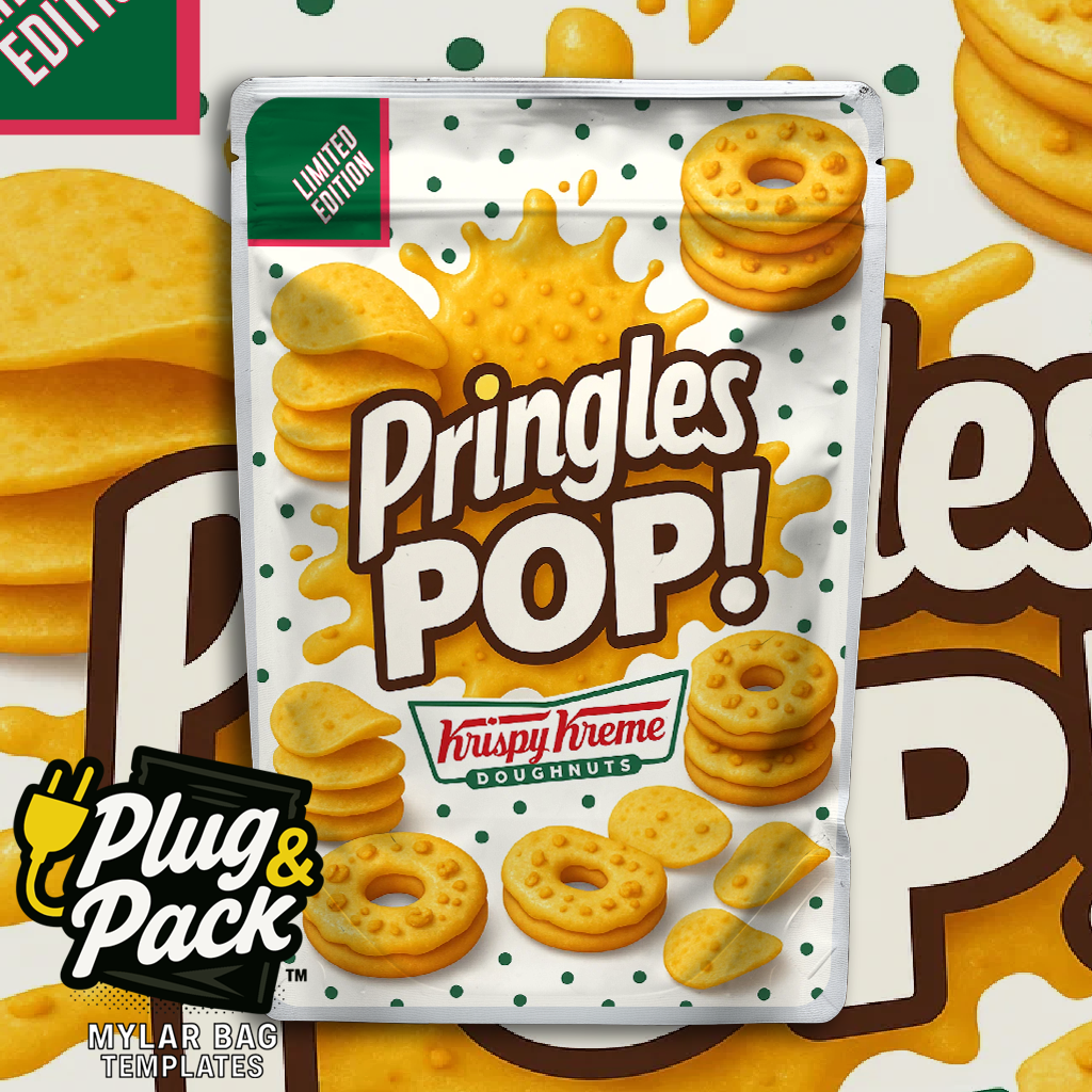 Pringles Donut (Digital Bag Template)