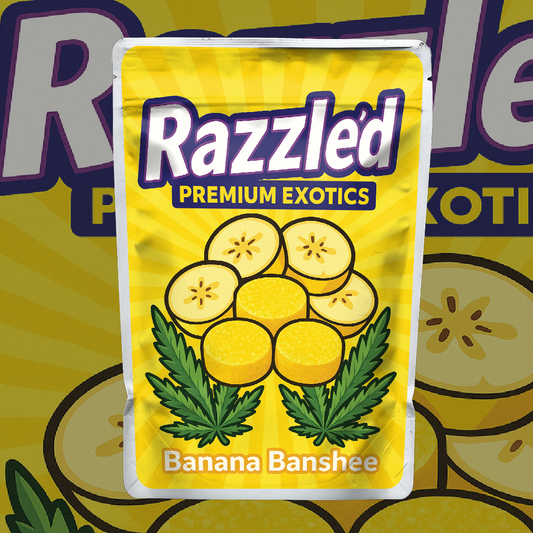 Razzled' Banana (Digital Bag Template)