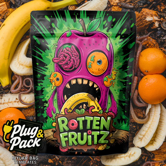 Rotten Fruitz (Digital Bag Template)