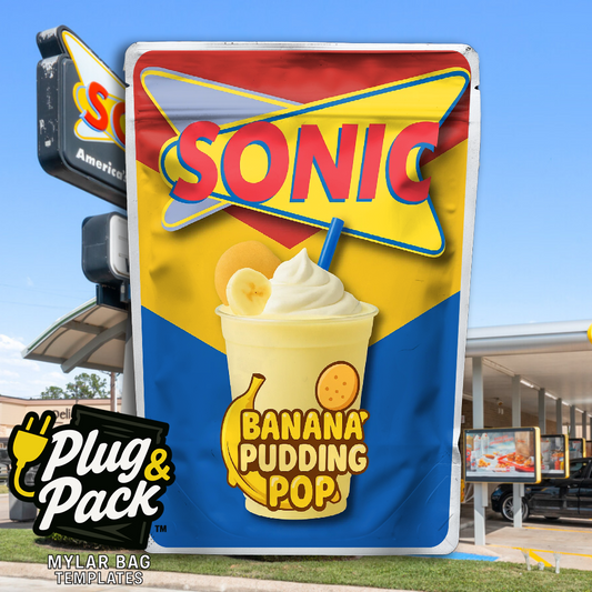 Banana Pudding Pop SC(Digital Bag Template)
