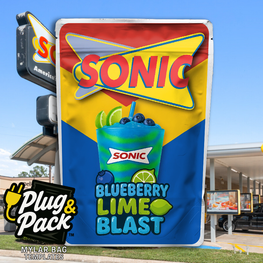 Blueberry Lime Blast SC(Digital Bag Template)