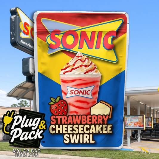Strawberry Cheesecake Swirl SC(Digital Bag Template)