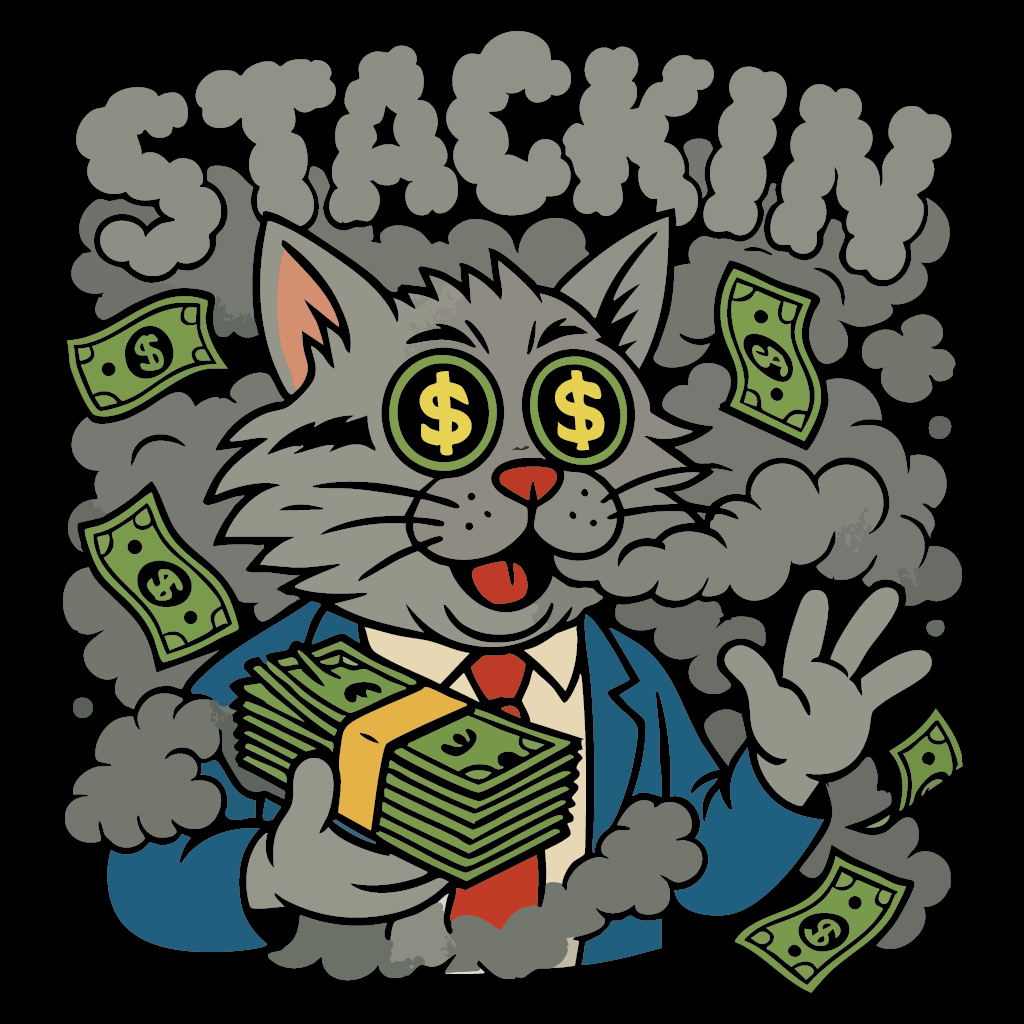 'STACKIN' Frizz the Kat Collection T-shirt