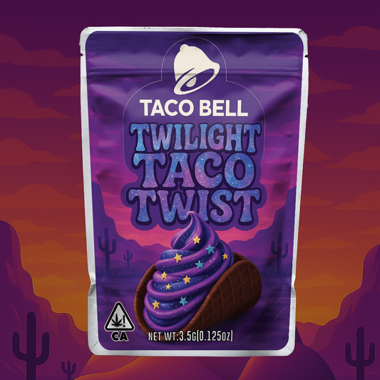Taco B. Twilight Taco Twist (Digital Bag Template)