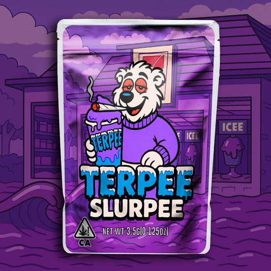 Turpee Slurpee purple (Digital Bag Template)