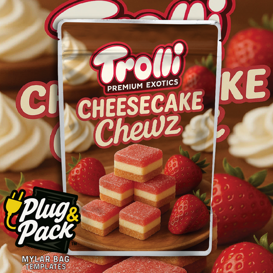 Cheesecake Chews  (Digital Bag Template)